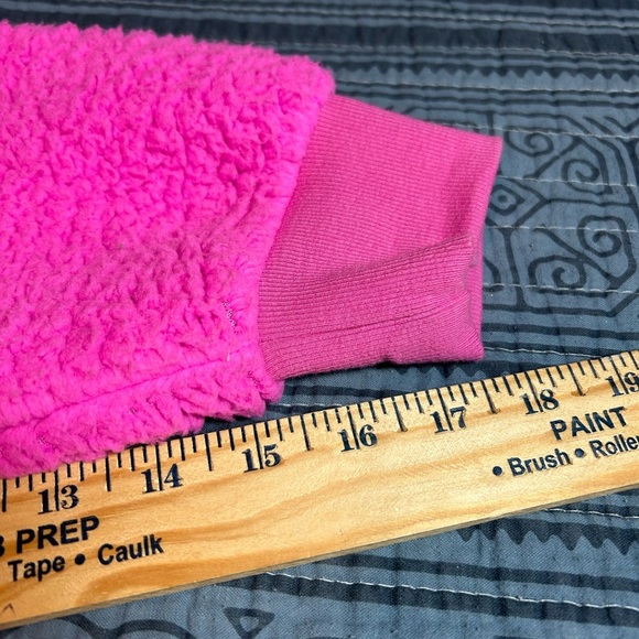 PINK by VS Cozy Pink Sherpa Hoodie EUC - Picture 7 of 8
